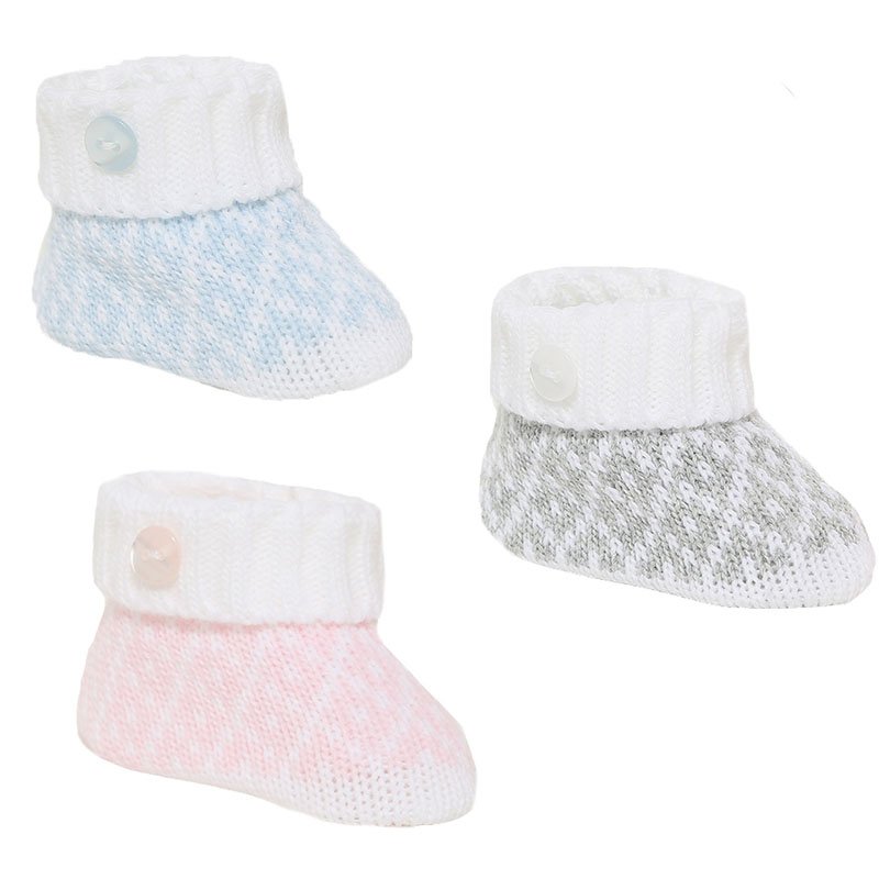 S434: Acrylic Baby Bootees